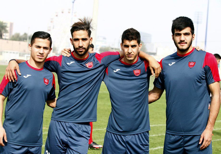 4 بازیکن جوان در اردوی پرسپولیس (عکس)